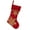 Red, variant on Lovely Christmas Stockings as Candy Wrap for Wedding Venues, Halloween, Christmas, Thanksgiving Day 18.9 x 7.9 Inches