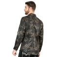 thumbnail image 4 of El General Black Casual Long-Sleeve Shirt 44574, 4 of 7