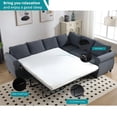 thumbnail image 5 of Modern-style 6-seater L-shaped sofa / Enhance living room decor, 5 of 6