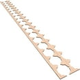 thumbnail image 6 of Ekena Millwork 94"H x 1/4"T Pandora Adjustable Wood Decorative Slat Wall Panel Kit, Red Oak (contains 16 Slats + 1 Straight Edge Starter Slat), 6 of 16