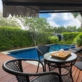 thumbnail image 5 of ALEKO 12' x 10' Ivory Retractable Motorized Patio Awning Sunshade, 5 of 13