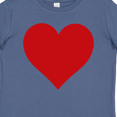 thumbnail image 4 of Inktastic Valentine Heart in Red Boys or Girls Baby T-Shirt, 4 of 5