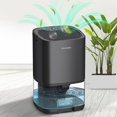 thumbnail image 3 of YOPTOP Small Dehumidifiers For Home Quiet With Auto Shut Off Dehumidifiers For Bedroom (280 Sq. Ft) Bathroom Rv Closet 1*Dehumidifier Clearance, 3 of 8