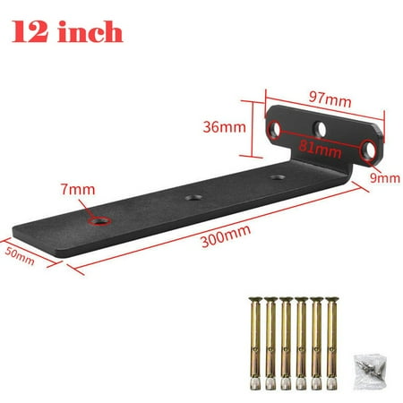 

1Pc Stainless Steel Industrial Wall Shelf Bracket Heavy Shelf Support Brackets