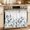 white, variant on Turquoise Christmas Oven Skirt Curtain 27"Wx20"L, Waterproof Ruffled Stove Cover Skirt with 8 Ribbon Ties, Snowman Xmas Tree Elk Poinsettia Decorative Oven Door Curtain for Kitchen Dishwasher Cabinet