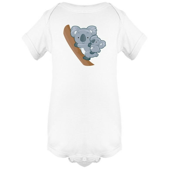 Adorable Koalas Cartoon Bodysuit Infant -Image by Shutterstock, 6 Months