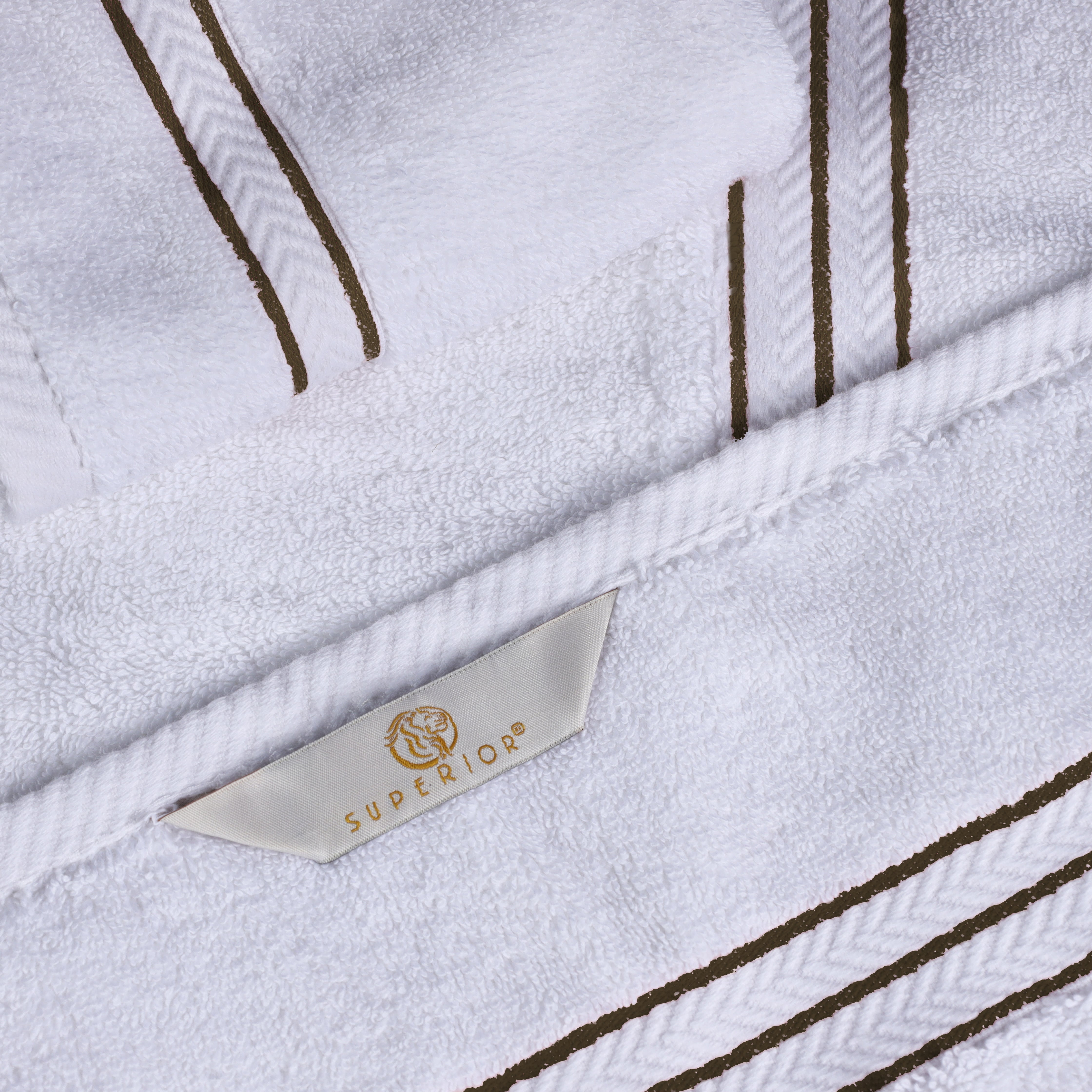 Superior Turkish Cotton Ultra-Plush 2-Piece Bath Sheet Set Latte