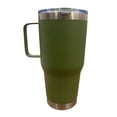 thumbnail image 2 of Termo de acero inoxidable Yeti Rambler Coffe color verde de 30 onzas, 2 of 3