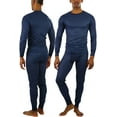 thumbnail image 3 of ToBeInStyle Mens Two-Piece Thermal Set Waffle Knit, 3 of 7