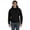 BLACK, variant on Mens Supercotton 70/30 Pullover Hood 82130 (2 PACK)