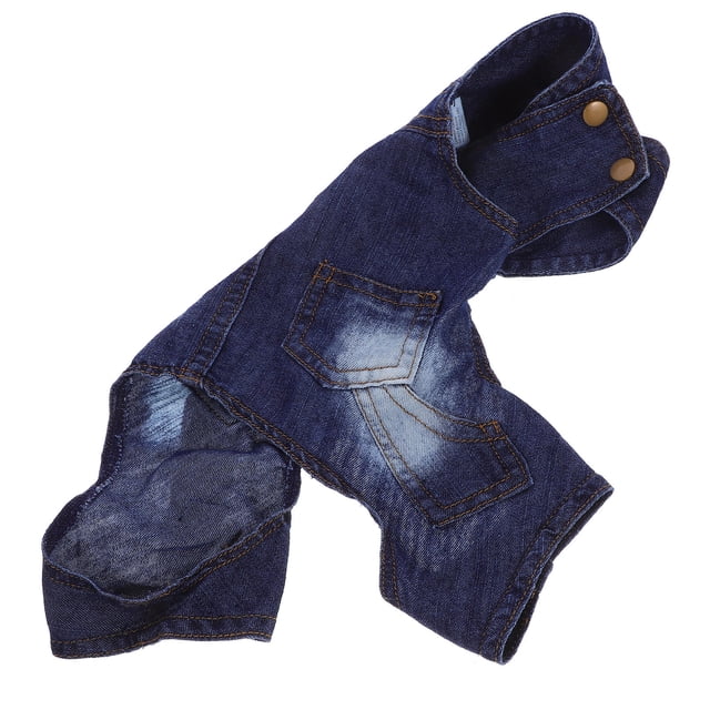 RENACLIPY Dog Pants En Tela Denim Con Para Perros Perfectos Para Paseos Y