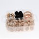 thumbnail image 5 of Set de Anillos de para Artesanía de Bricolaje Collar Pulseras Estilo 4 Hugo Anillos de madera naturales, 5 of 10