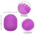 thumbnail image 6 of CalExotics Pop Sock Textured Silicone Stroker for Men, Purple, 6 of 8