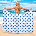 thumbnail image 5 of Women Sarong Maxi Skirt Swimsuit Coverups Summer Floral Print Chiffon Wraps Sheer Beach Bathing Suit Cover Up, 5 of 5