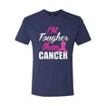 thumbnail image 2 of I'm Tougher Than Cancer Mens Premium Tri Blend T-Shirt, Vintage Navy, Medium, 2 of 3
