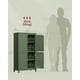 thumbnail image 5 of Gabinete de almacenamiento de piso para baño VASAGLE Forest Green, 5 of 7