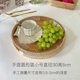 thumbnail image 2 of Woven Straw Fruit Basket Tray Easy Cleaning Basket Tray For Picnic, 2 of 5