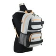 thumbnail image 3 of Eastsport Unisex Dual Strap Skater Backpack, Khaki, 3 of 6