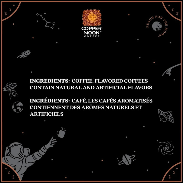 Café En Grano Tostado Oscuro De Copper Moon, Mezcla Orgánica | Meses