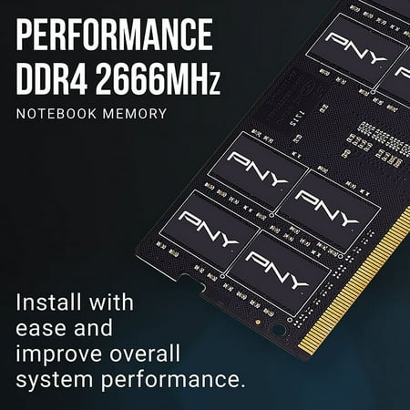 PNY - Performance 2PK 32GB  2666MHz DDR4  SODIMM Notebook Memory Kit