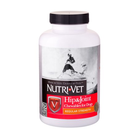 UPC: 0669125012710 | Nutri-Vet Hip and Joint Chewables for Dogs  Regular Strength  75 Count