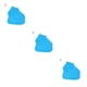 thumbnail image 2 of Yuarrent Cubierta de zapatos Protector de zapatos impermeable de silicona Antideslizante Cubrezapatos resistentes al desgaste, Azul, L Azul L 3piezas, 2 of 6