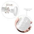 thumbnail image 5 of Easy to Setup Adjustable Laundry Pole Clothes Space Saving Drying Rack Coat Hanger DIY Floor to Ceiling Tension Rod Storage Organizer for Indoor, Balcony (White), 5 of 8