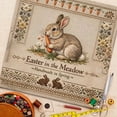 thumbnail image 3 of Embroidery Kit for Beginners Easter Bunny Stamped Cross Stitch Set Complete Supplies for Adults and Craft Learning, 3 of 7