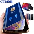 thumbnail image 2 of Funda inteligente para Xiaomi Redmi 8 8A 5 Plus Mi A1 A2 A3 8 Lite Redmi Note 5 6 Pro Note 4 4X 3 5A, funda con espejo, funda con tapa para teléfono Tan Jianjun unisex, 2 of 2
