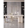 thumbnail image 1 of Drawer Work Writing Office Desk Meeting Standing Gaming Office Desk Executive Storage Bureau Escritorio Office Furniture MZ50OC My Lux Decor Round, 1 of 11