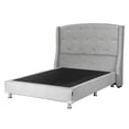 thumbnail image 3 of Box Base Cama Individual + Cabecera Zefyr Plata, 3 of 7