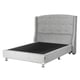 thumbnail image 3 of Box Base Cama Individual + Cabecera Zefyr Plata Dicasa  Niza, 3 of 8