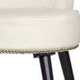 thumbnail image 5 of VEIKOUS Vanity Chair Collection Home Decor Style1 Elegant Velvet Padded Seat Table Set, White, 5 of 5