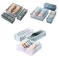 thumbnail image 6 of Storage Box Folding Drawer Storage Box Compartmental Wardrobe 3pcs For Underwear, Bras And Socks, 6 of 6