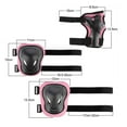 thumbnail image 3 of Multifunctional Protective Gear Kids Bike Helmet, Cool Comfortable Anti-scratch High Hardness Shell Soft EVA Padding for Outdoor Sports Safety, Adjustable Size for 3~16yrs Boys Girls Youth, 3 of 4