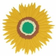thumbnail image 4 of MasteelfCA 2pcs Sunflower Round Shape Heat Resistant High Temperature Resistance Coaster Cup Mat for Home (Yellow), 4 of 7