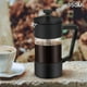 thumbnail image 3 of French Press Coffee & Tea Maker 12Oz, Thickened Borosilicate Glass Coffee Press Rust-Free and Dishwa, 3 of 5