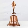 thumbnail image 4 of Authentic Bronze Premium Metal Bells | Marine Maritime Nautical Boat Bells & Ship's Decor Functional Bell | Nagina International (5 Inches), 4 of 6