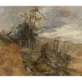 thumbnail image 3 of Marie Egner 14x12 Black Modern Framed Museum Art Print Titled - Windbruch (C1884), 3 of 5