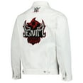 thumbnail image 3 of Men's White Penta Full-Button Denim Jacket, 3 of 5
