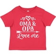 thumbnail image 3 of Inktastic My Oma Opa Love Me Grandchild Boys or Girls Toddler T-Shirt, 3 of 5