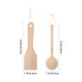 thumbnail image 4 of Miangastore Kids Kitchen Tools Synthetic Material Beige 2Pcs 6.3x1.7in, 4 of 8