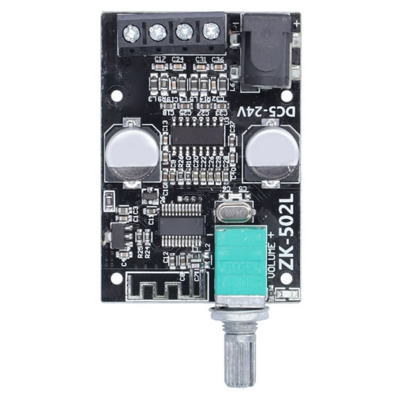 Stereo Power Amplifier BoardZK‑502L Bluetooth Power Amplifier Bluetooth Power Amplifier Board Power Amplifier Module Power Packed Performance