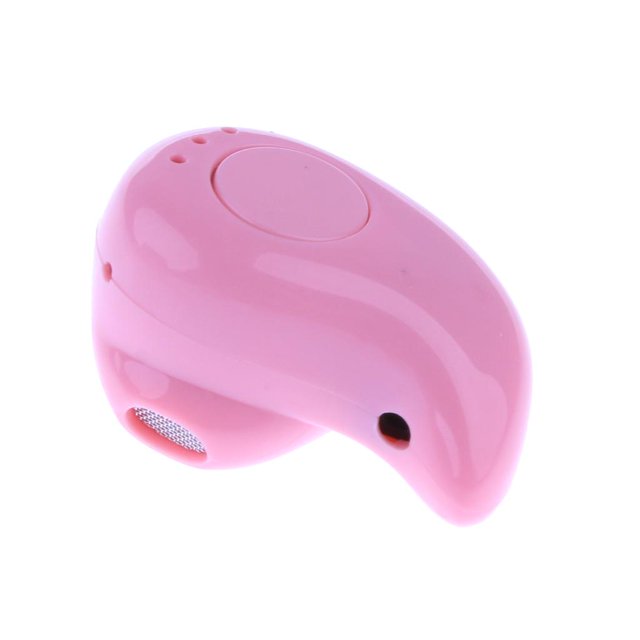 Auriculares Inalámbricos Invisibles S530, Auriculares Estéreo De Bluetooth Que Llaman El Receptor De Cabeza Del Micrófono De Los Auriculares Para Los Deportes Y La Impulsión rosado Sunnimix Auricular S530