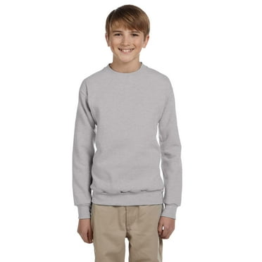 Hanes Youth Comfortblend&Reg; Ecosmart&Reg; Crewneck Sweatshirt , P360 , Light Steel , X-Large