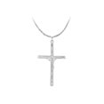 thumbnail image 3 of Pendentif Croix Crucifix en Argent Sterling 925 X 29 Mm, 3 of 6