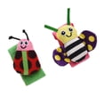 thumbnail image 5 of Sonajeros De Muñeca Para Bebé Y Calcetines, Juego De Sonajeros, Desarrollo Educativo, Juguetes De Peluche, Regalo Para Bebé 1 Par Moyic AP004996-00, 5 of 5