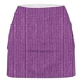 thumbnail image 6 of LangJing Women's Tennis Skort with Built-in Shorts & Pockets, 2 in 1 Running Summer Shorts for Women High Waisted Athletic Golf Skirt Purple,XXXL, 6 of 6