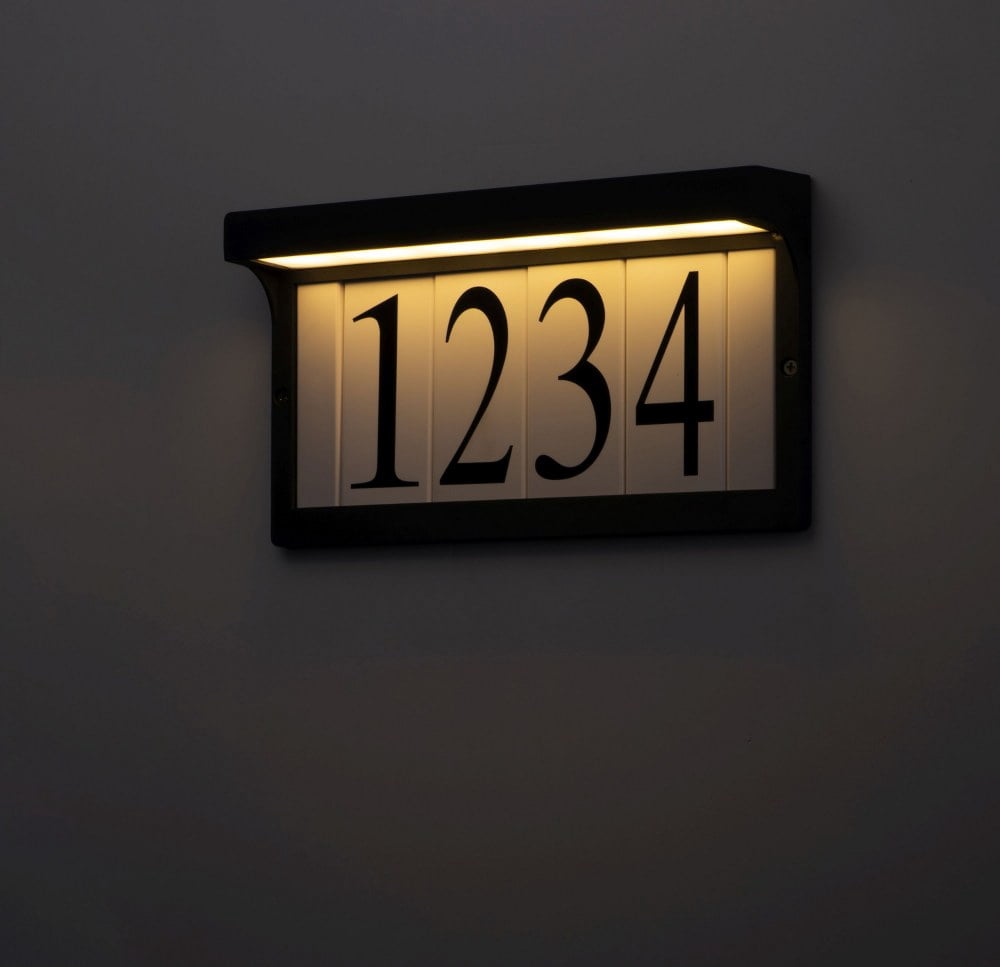 Maxim Lighting - LED Address Light Frame - Outdoor Wall Mount - Address-12.5-3W