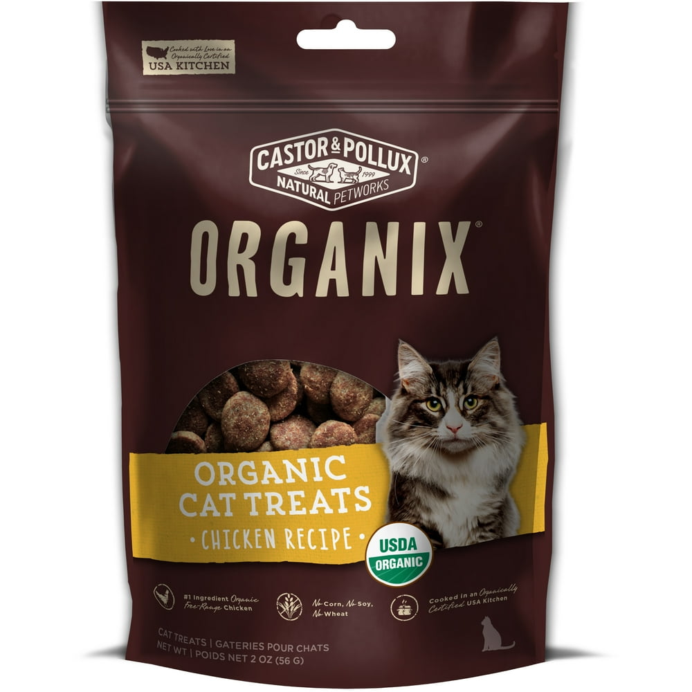 Organix Organic Chicken Flavor Cat Treats